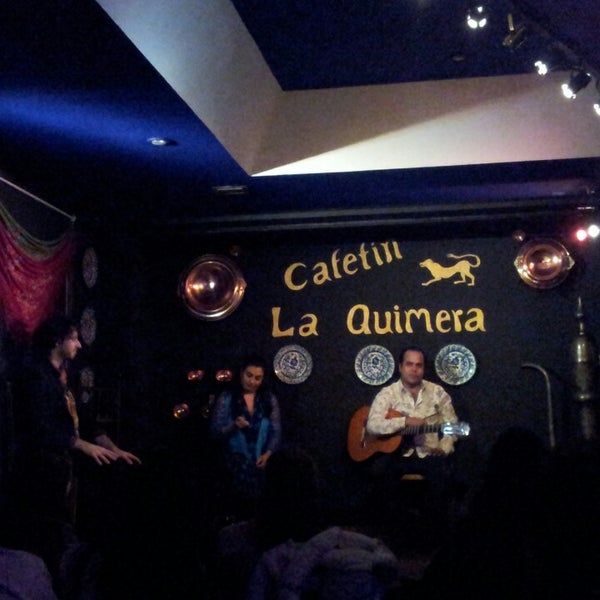Photo taken at La Quimera Tablao Flamenco y Sala Rociera by José Ángel T. on 11/25/2013