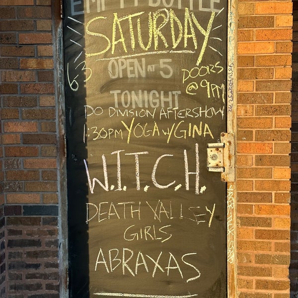 Empty Bottle Ukrainian Village 1035 N Western Ave