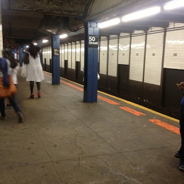 Photos At Mta Subway 50th St C E Metro Station In Theater District