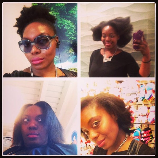Photo taken at Hair Rules Salon by Miss Merli w. on 9/21/2013