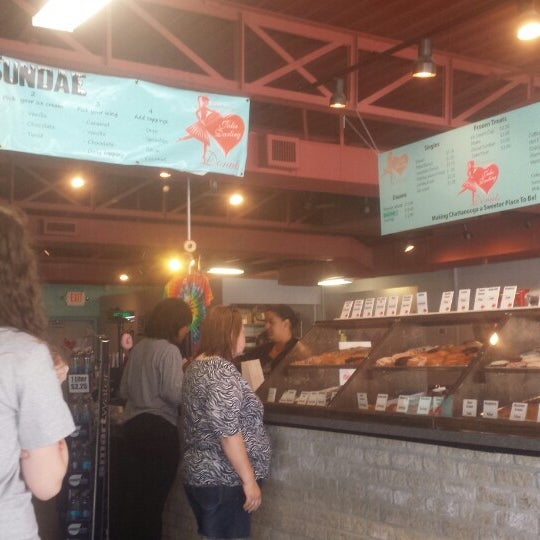 Photo taken at Julie Darling Donuts by Victoria Y. on 6/19/2014