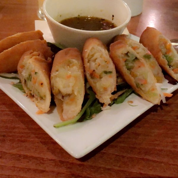 Spring Rolls- not a fan.  Rain Thai Bistro in Chattanooga still takes the gold Home for this menu item.  Filling is mushy and sticky.