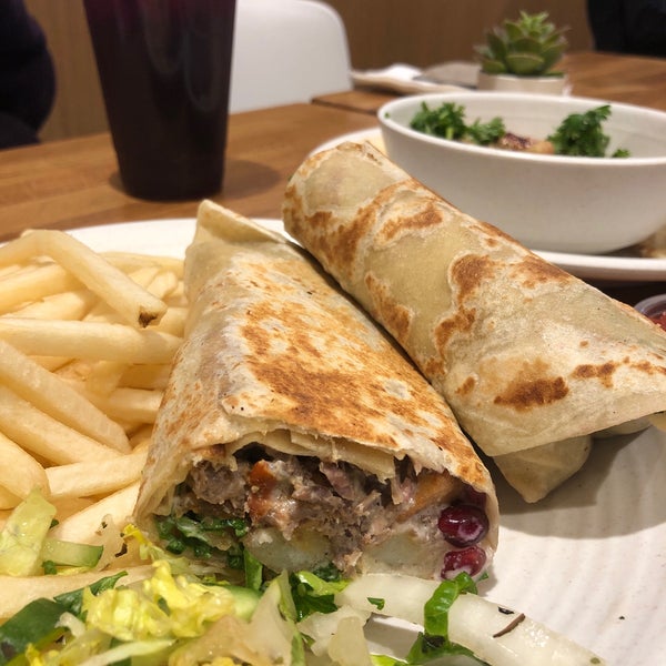 Photo taken at Simsim Outstanding Shawarma by M A. on 1/29/2019