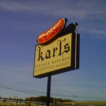 Photo taken at Karl&#39;s Sausage Kitchen by Diane W. on 10/17/2012