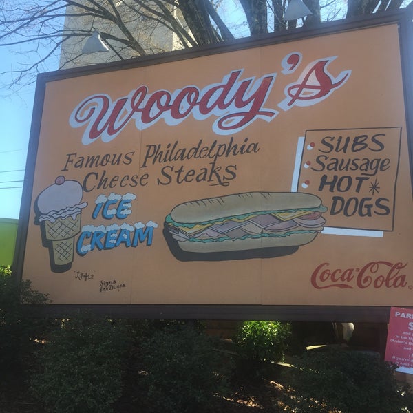 Photo taken at Woody&#39;s Famous CheeseSteaks by Doris E. on 3/15/2016