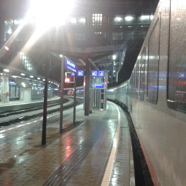 Photo taken at Bahnhof Bruck an der Mur by Michael T. on 1/20/2014