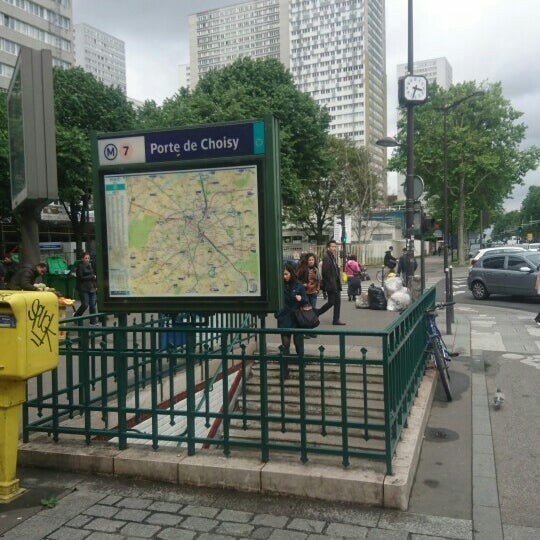 Métro Porte de Choisy [7] Station de métro à Paris