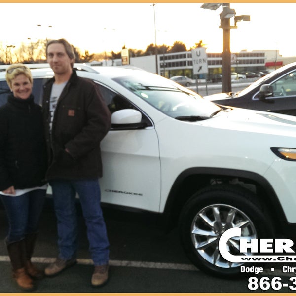 Congratulations to Frank and Maryella Luksa who treated themselves to a 2014 Jeep Cherokee. Salesperson: Dan Carl