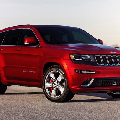 "It (2014 Jeep Grand Cherokee SRT) feels and drives like a sports car, but it happens to be an SUV" - Philadelphia Inquirer