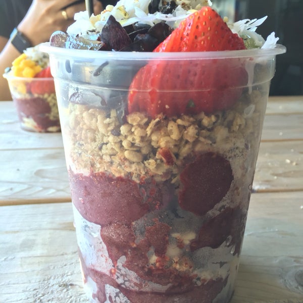 The Açai bowls are amazing. Best bowl I've ever had. It's a must have.