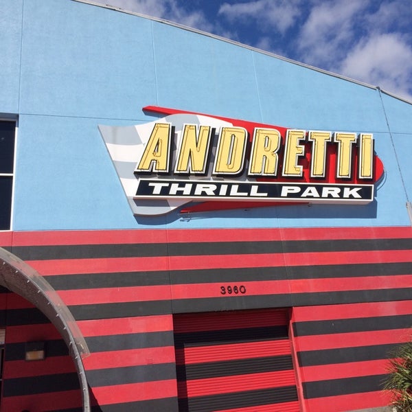 Снимок сделан в Andretti Thrill Park пользователем Brandon R. 10/24/2014