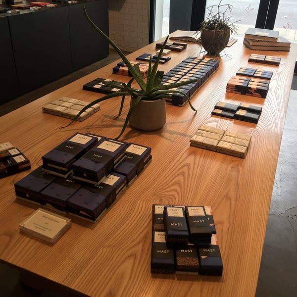Photo taken at Mast Brothers Chocolate Factory by Shiho on 2/27/2019
