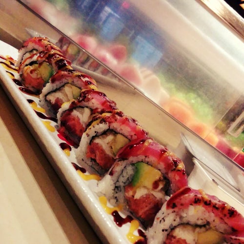 6/3/2017 tarihinde Yu L.ziyaretçi tarafından sushi d'de çekilen fotoğraf