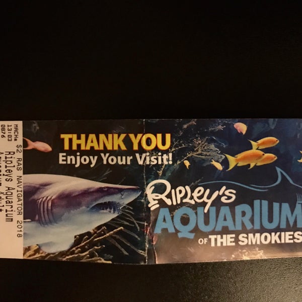 Photo taken at Ripley&#39;s Aquarium of the Smokies by Aaron C. on 8/29/2019