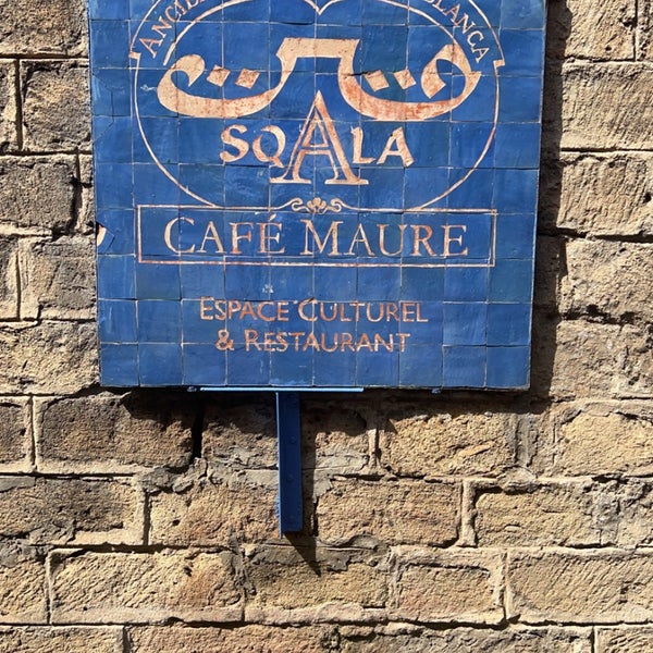 Photo taken at La Sqala: Café Maure by Mohammed R. on 5/17/2023