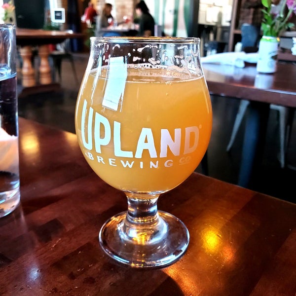 Photo taken at Upland Brewing Company Tasting Room by Matt M. on 2/14/2020