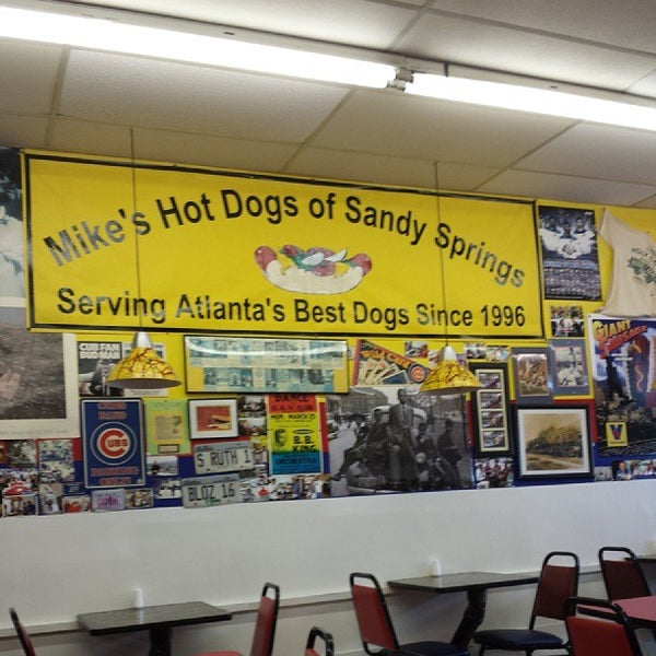 Photo taken at Mike&#39;s Chicago Hot Dogs by Joseph B. on 9/16/2013