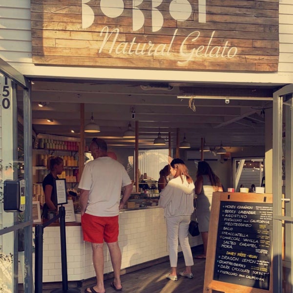 Photo taken at Bobboi Natural Gelato by Maha A. on 7/30/2021