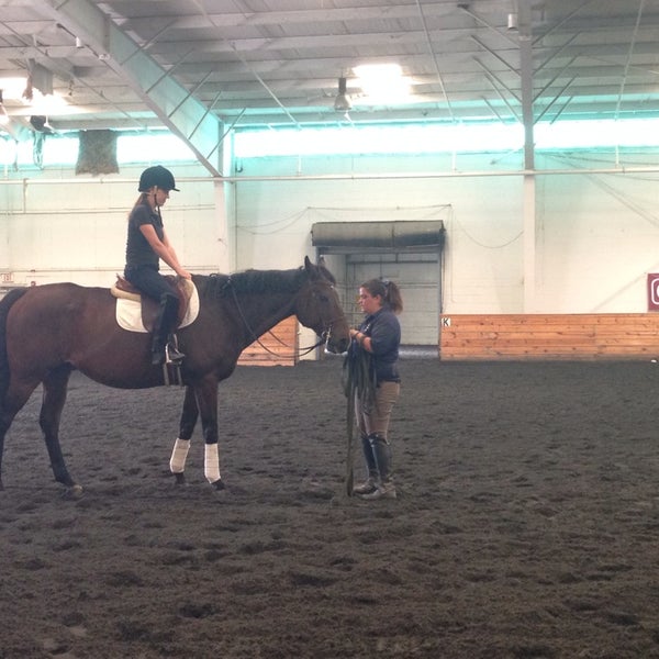 Photo taken at Bergen County Equestrian Center by Gizem on 9/24/2014