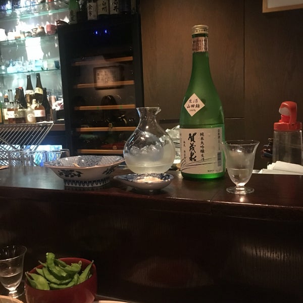9/13/2016 tarihinde Iris N.ziyaretçi tarafından Sake Bar Ginn'de çekilen fotoğraf
