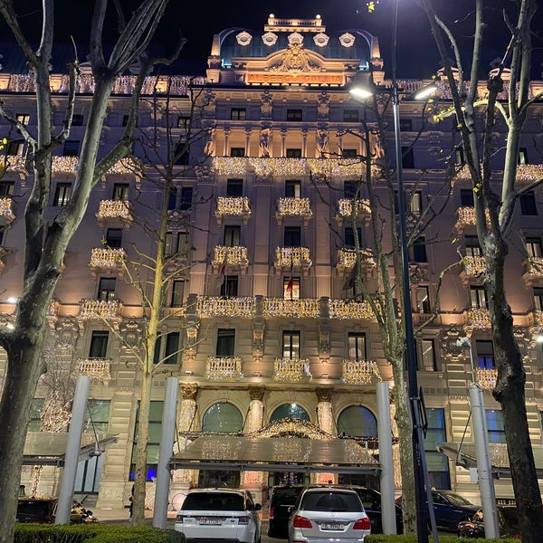 Photo taken at Excelsior Hotel Gallia by Ian C. on 12/28/2019