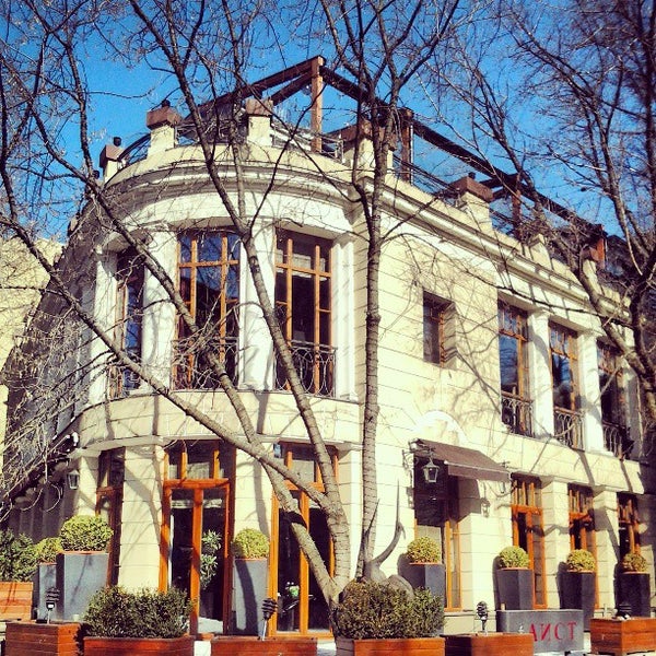 Аист ресторан на патриарших