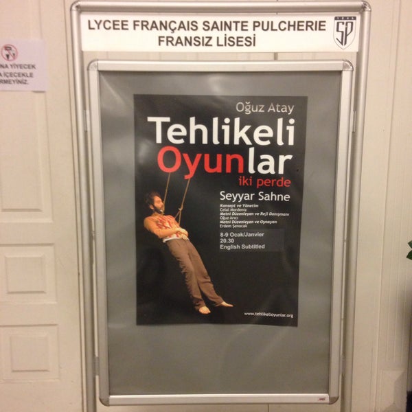 Photo taken at Sainte Pulchérie Fransız Lisesi by Hatice A. on 1/9/2016