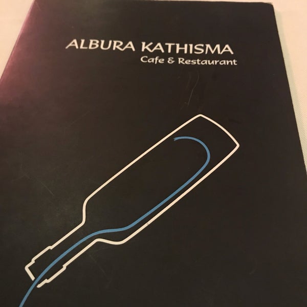 Photo taken at Albura Kathisma Cafe &amp; Restaurant by Catherine G. on 10/19/2018