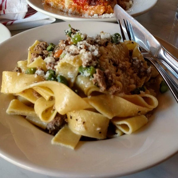 Paardelle is recommended. Also their lasagna s are pretty good.