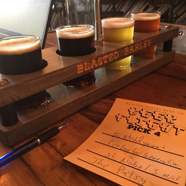 Photo taken at Blasted Barley Beer Co. by Hank S. on 9/12/2017