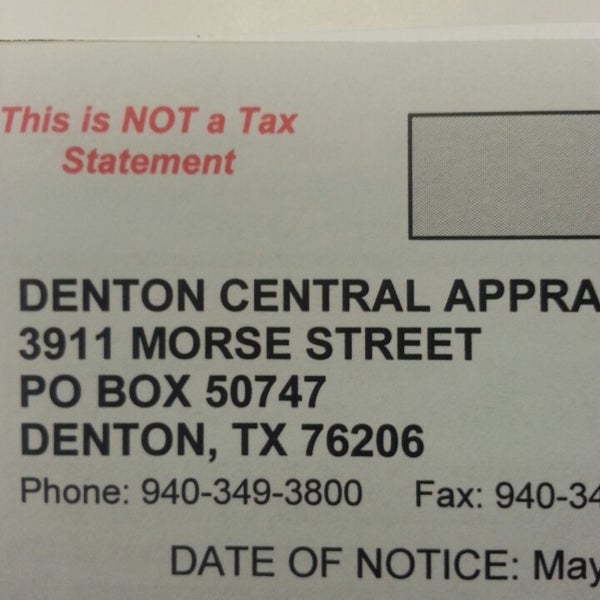 Denton central appraisal district Government Building in Denton