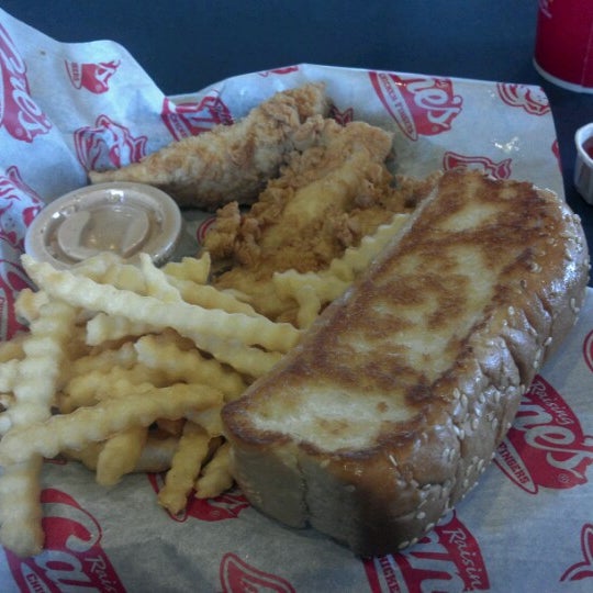 Photo taken at Raising Cane&#39;s Chicken Fingers by Breanna M. on 2/4/2013