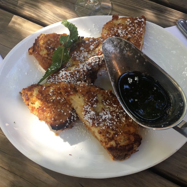 Sit in the back garden and enjoy some cornflakes crusted french toasts