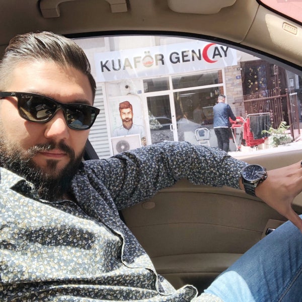 Photo taken at Gencay Erkek Kuaförü by M E A on 6/3/2019