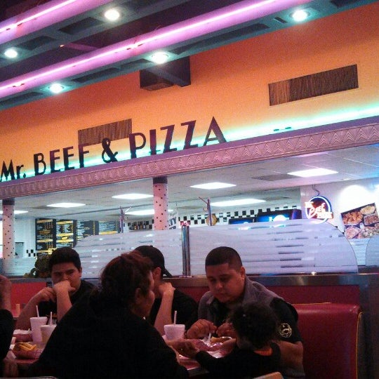 Photo taken at Mr Beef &amp; Pizza by Steve H. on 4/13/2014