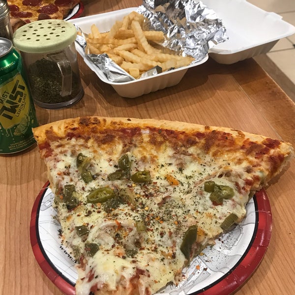 Photo taken at Rosati&#39;s Pizza by Bree J. on 4/13/2018