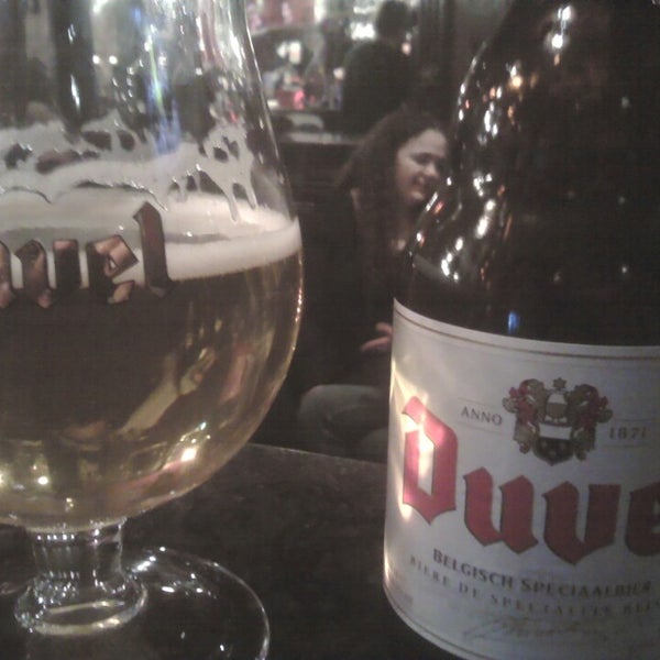 Drink 'Duvel' (strong beer)