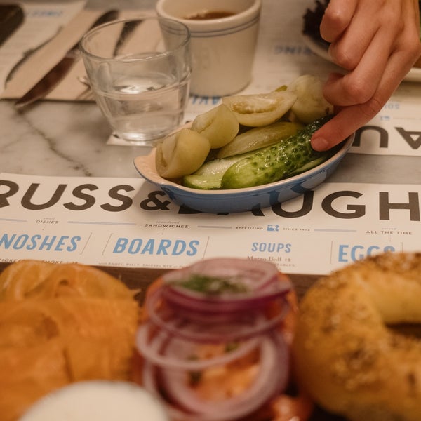 Photo taken at Russ &amp; Daughters Café by Silvan D. on 9/17/2023