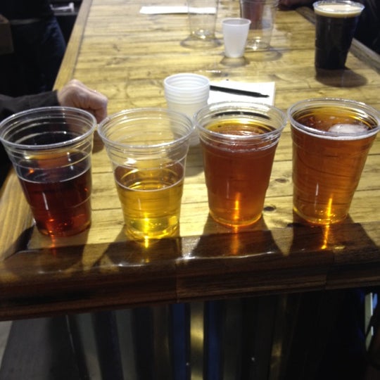 Photo taken at Rivertown Brewery &amp; Barrel House by Brian H. on 1/26/2013