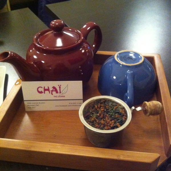 Photo taken at Salon de thé CHAI tea lounge by Les Carnets D. on 1/18/2013