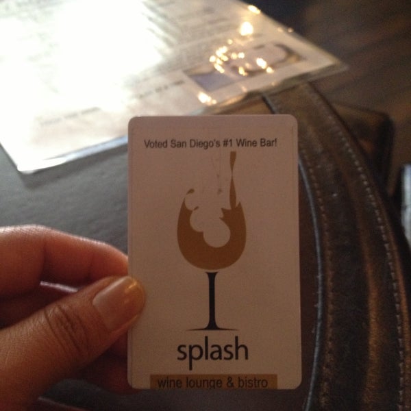 5/23/2013에 Natalia R.님이 Splash Wine Lounge에서 찍은 사진