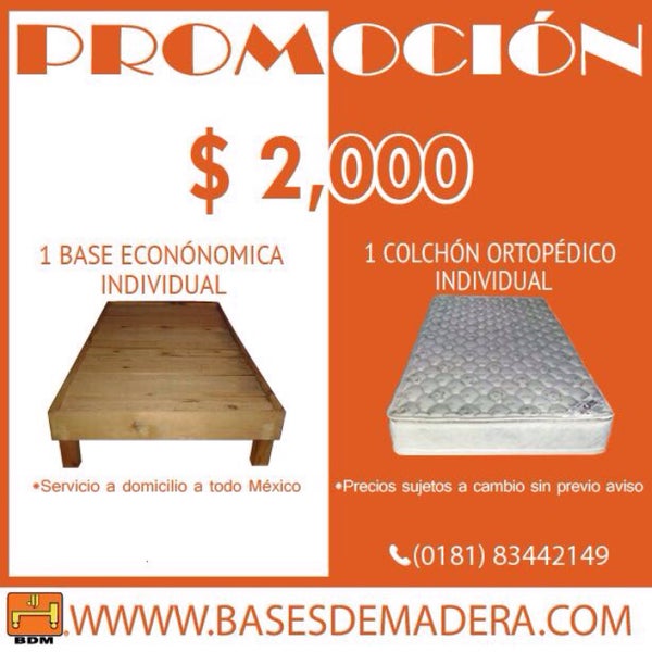 Bases de Madera Centro Monterrey, Nuevo León