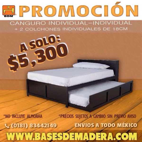 Bases de Madera Centro Monterrey, Nuevo León