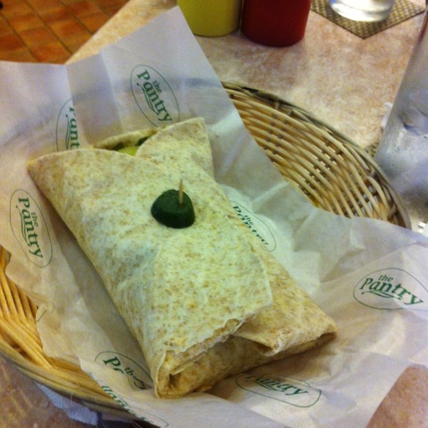 Healthy Chicken Wrap for 165! Must try! It is so good and obviously, by its name, so healthy. A great snack/meal after gym. It will fill you up! Order with a side of assorted breadsticks & you're good