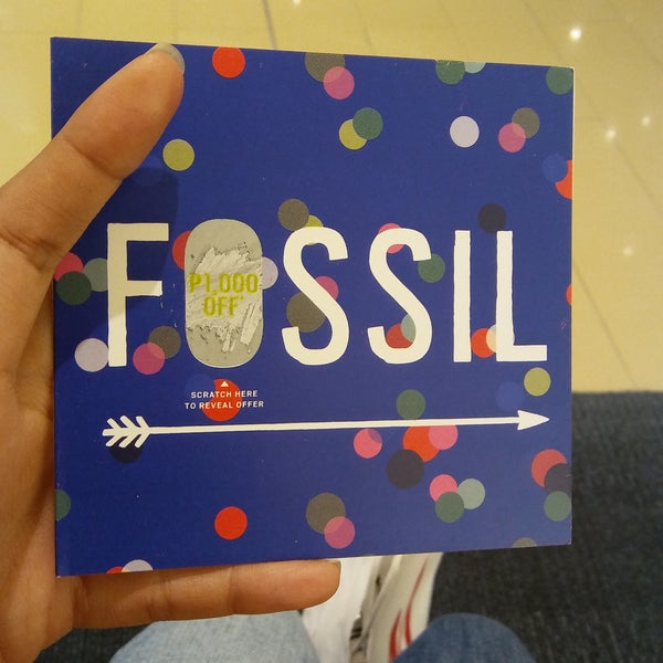 Fossil store uptown mall