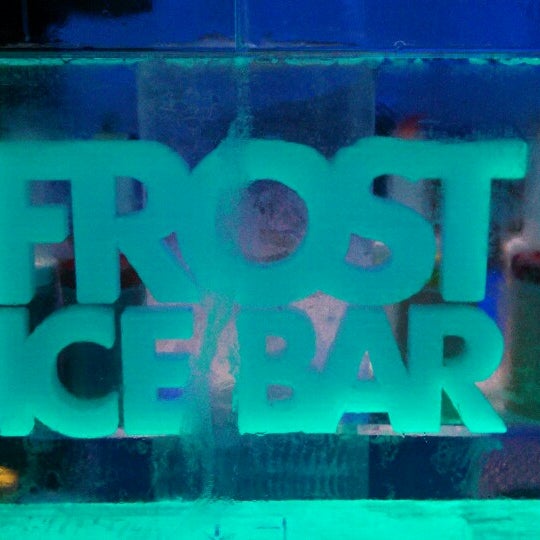 Photo taken at FROST ICE BAR by Kristian J. on 9/1/2013