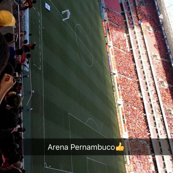 รูปภาพถ่ายที่ Arena de Pernambuco โดย Mert P. เมื่อ 8/14/2016