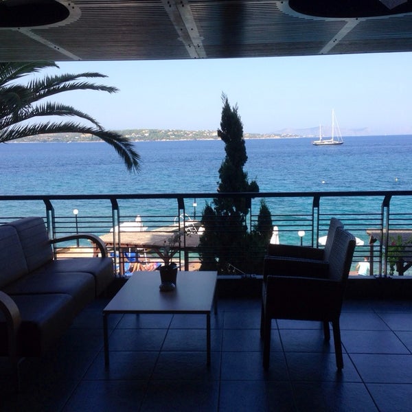 Photo taken at Hotel Spetses by YC on 7/30/2014