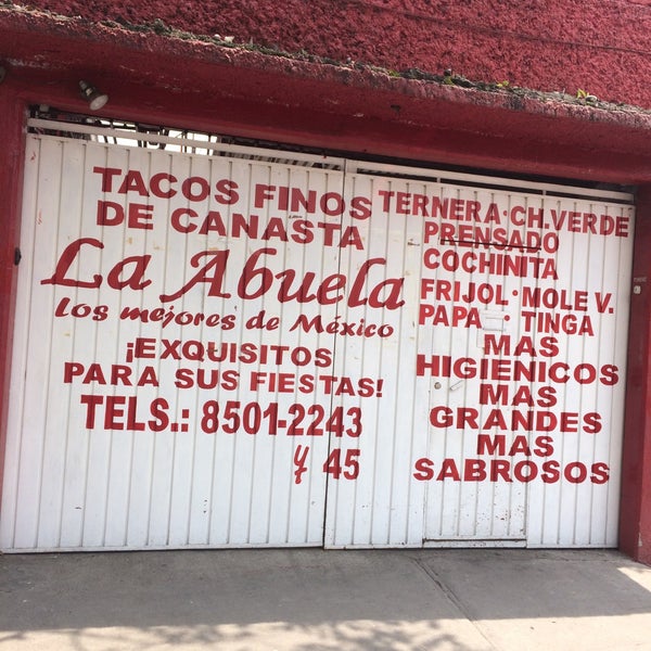 Tacos de canasta La abuela (matriz) Azcapotzalco 5 tips