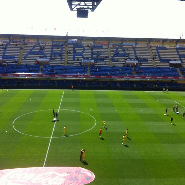 Photo taken at Estadio El Madrigal by Juan C. on 5/5/2013